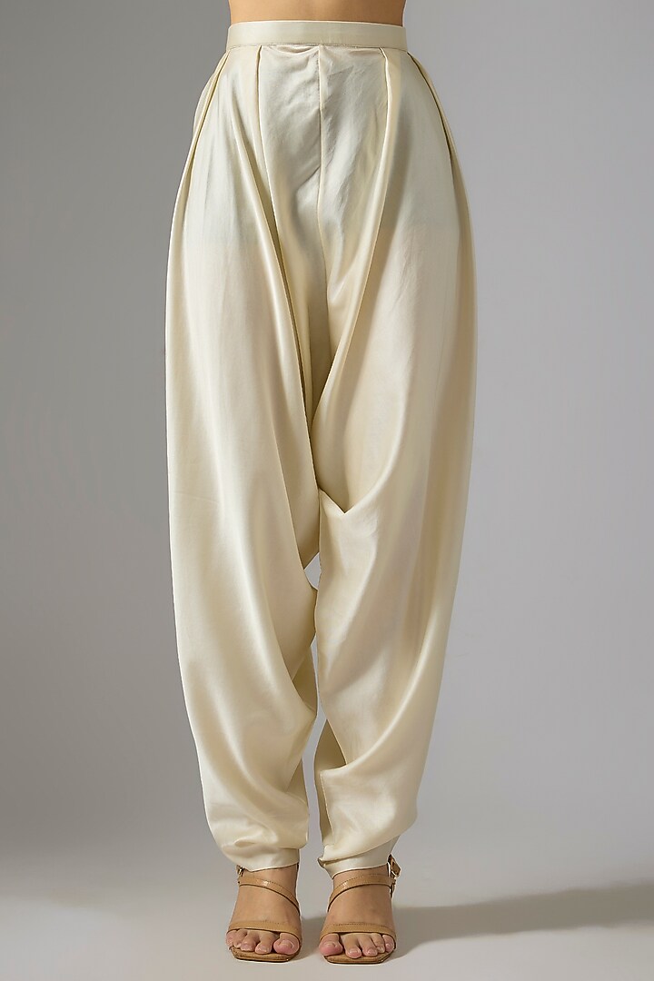 Lime Green Silk Resham Work Kaftan Set by Prisho at Pernia's Pop Up Shop