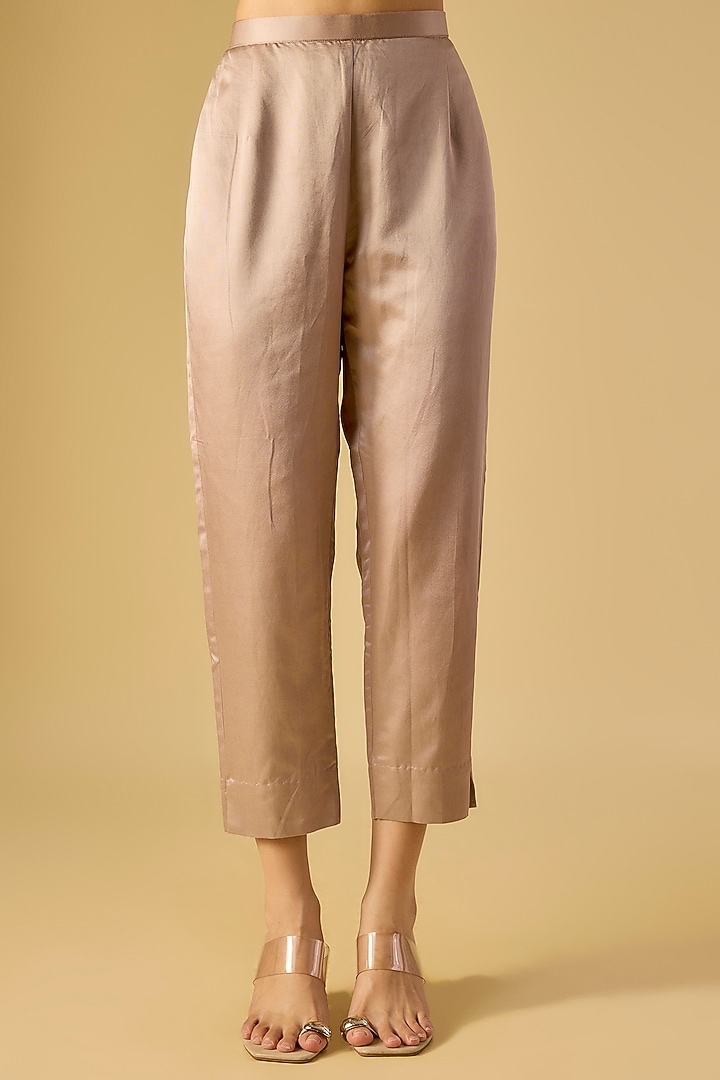 Aqua Silk Dori Work Kaftan Set by Prisho at Pernia's Pop Up Shop