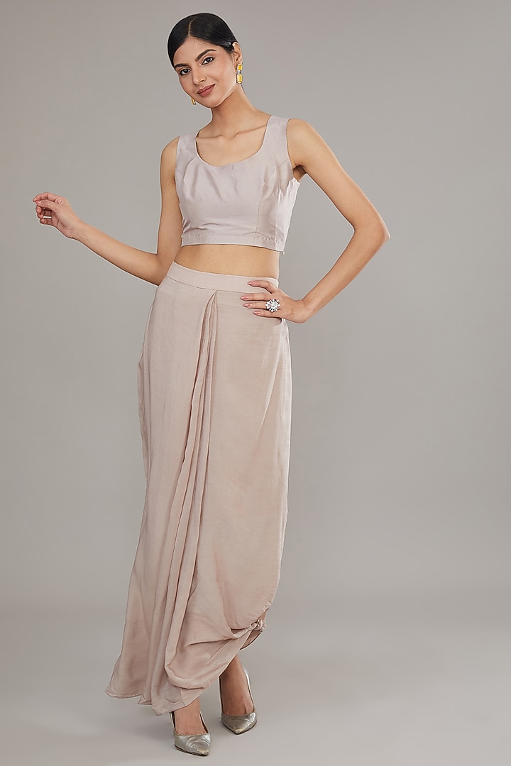 Golden Organza Resham Work Kaftan Set by Prisho at Pernia's Pop Up Shop