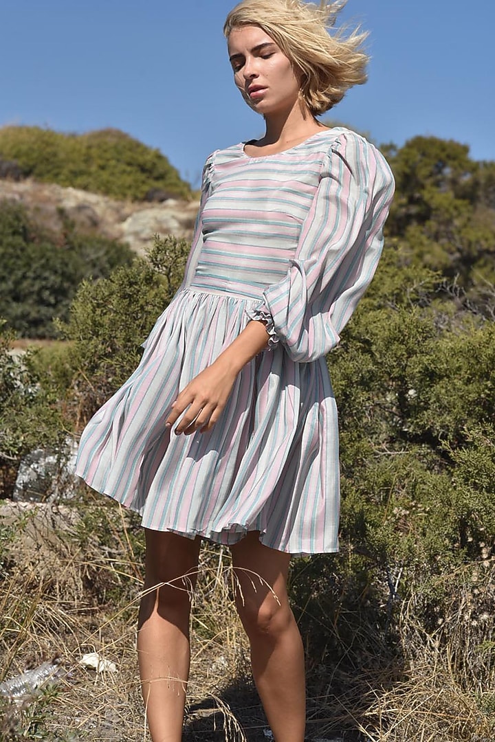 Multicolored Printed Short Dress by Pinnacle By Shruti Sancheti at Pernia's  Pop Up Shop 2026