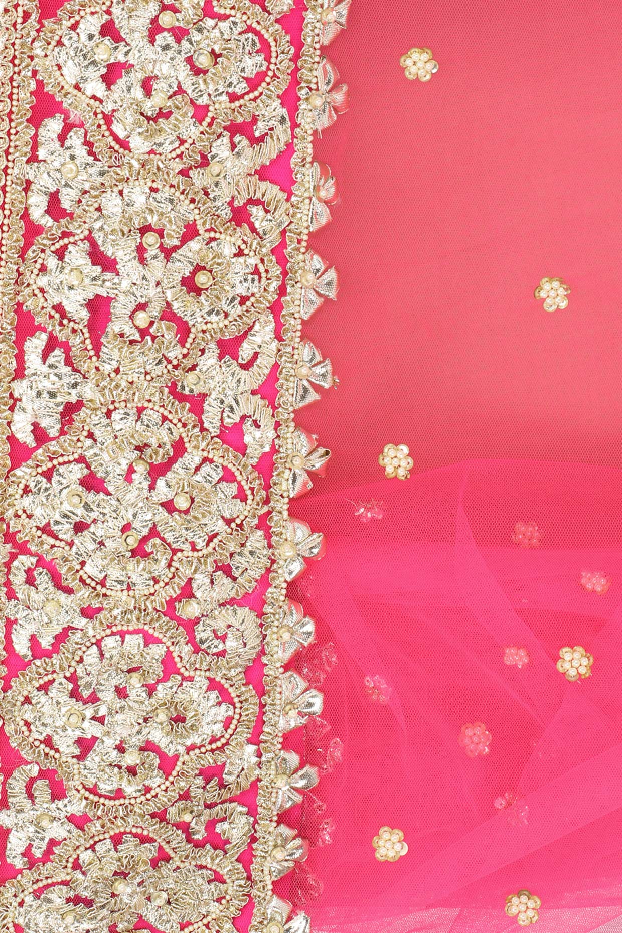 Mothra Gota Patti Saree In Rani Pink|Get This Rajasthani Saree|Jhakhas