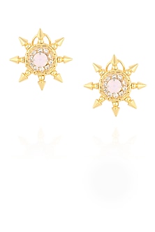 Prerto Buy Prerto Designer Necklaces Bracelets Rings @aslimonalisa wearing jewels from #minerali on #bigboss earrings by @prerto ring by @finura_by_richa styled by @akankshakawediastyle.