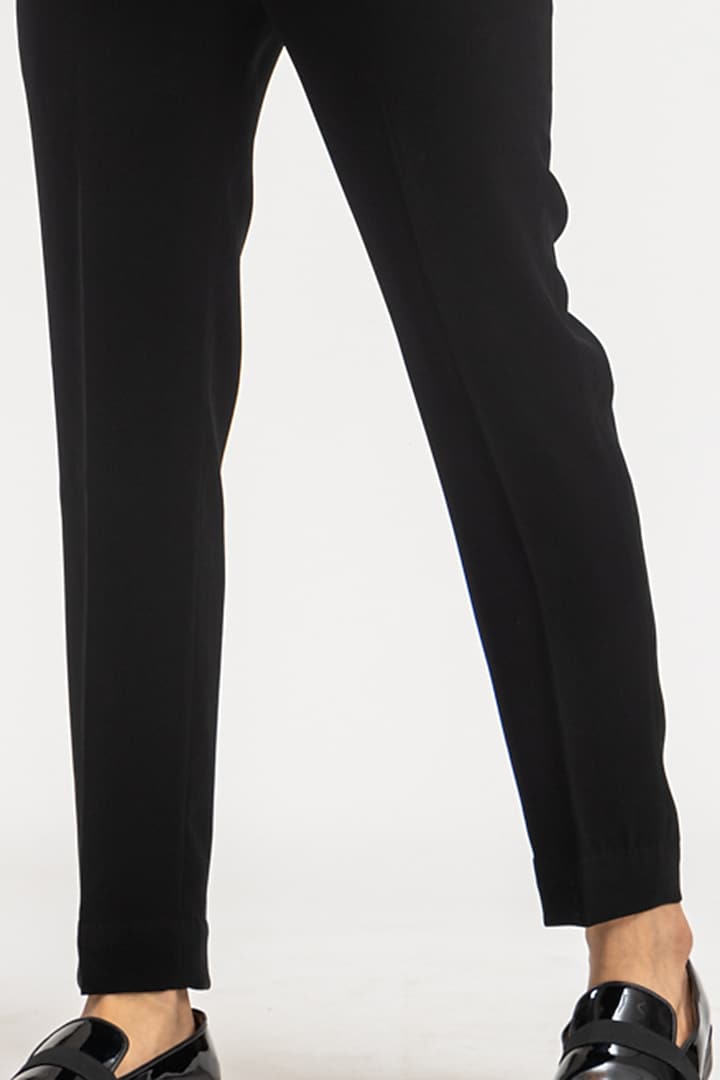 Coral Black Polyester Embroidered Suit Set by PURUSHAM at Pernia's Pop Up Shop