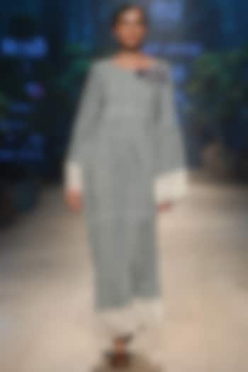 Green Cotton Maxi Vacation Dress by Payal Pratap at Pernia's Pop Up Shop