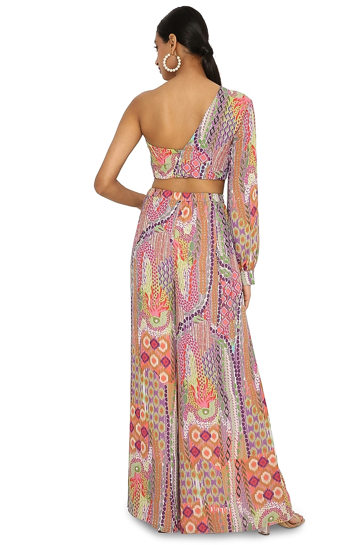 Multi-Colored African Printed Pant Set by PS Pret by Payal Singhal at Pernia's Pop Up Shop