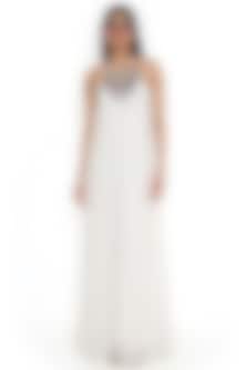 Shop Off White Embroidered Khadi Dress for Women Online from India's Luxury Designers 2026 Shop Off White Embroidered Khadi Dress for Women Online from India's Luxury Designers 2026