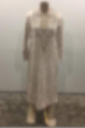 Stone Embroidered Kurta With Churidar Pants by Payal Singhal at Pernia's Pop Up Shop