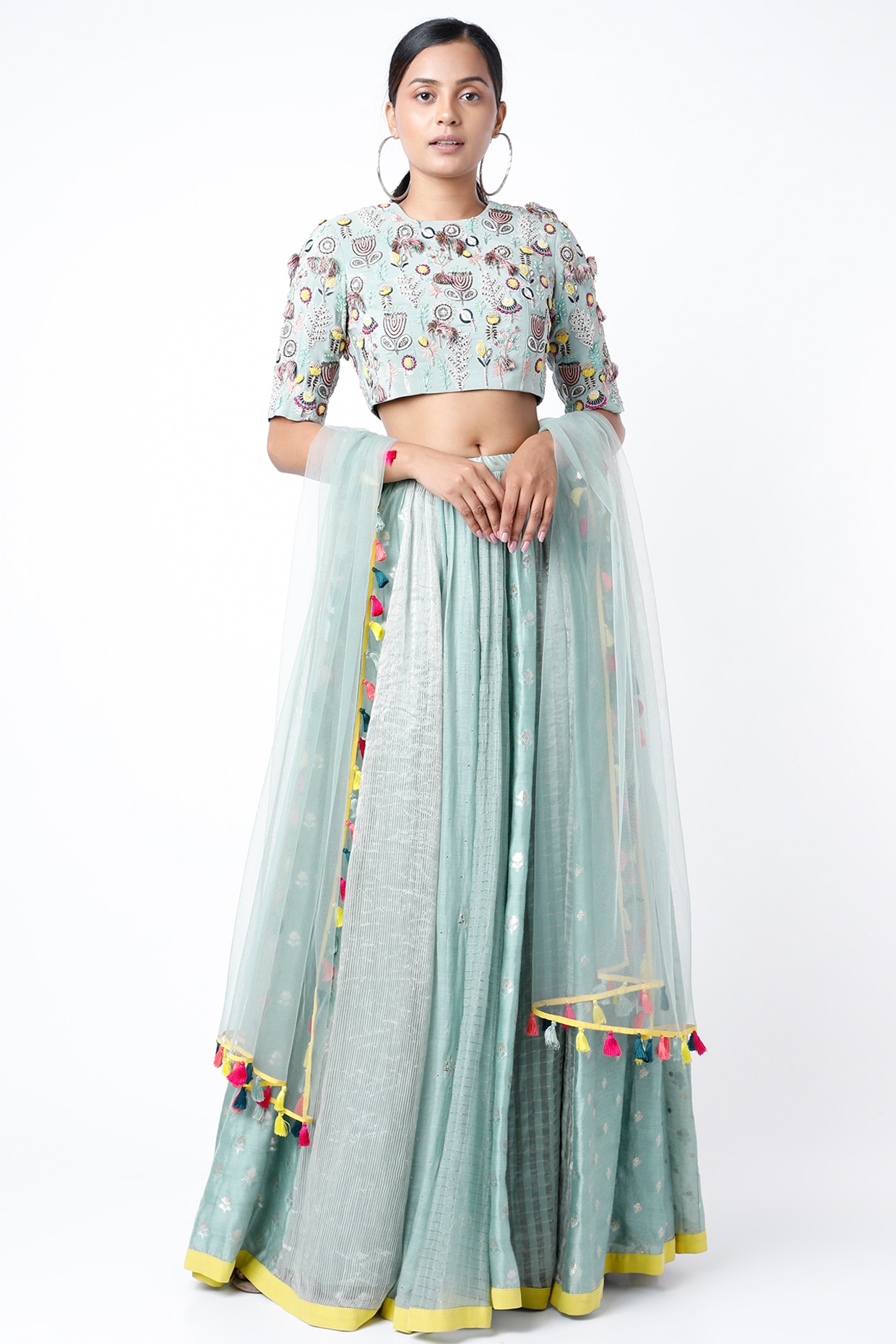 Buy Brocade Lehengas by India's Top 