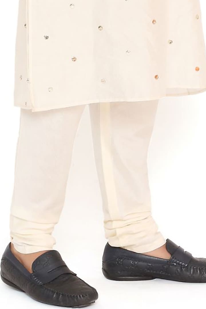 Yellow Georgette Embroidered Bundi Jacket Set by Payal Singhal Men at Pernia's Pop Up Shop