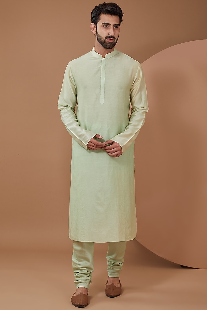 White Dupion Silk Floral Printed Bundi Jacket Set by Payal Singhal Men at Pernia's Pop Up Shop