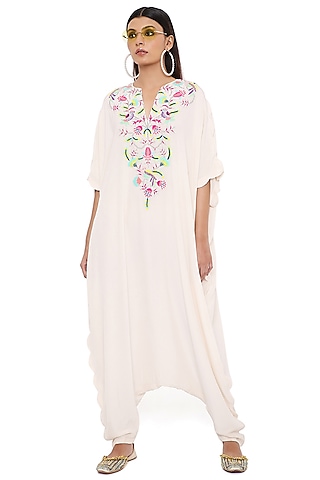 Stone Embroidered Jumpsuit by Payal Singhal