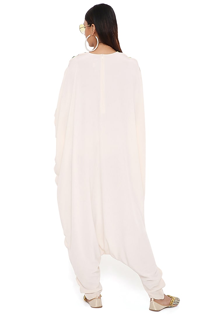 Stone Embroidered Jumpsuit by Payal Singhal at Pernia's Pop Up Shop
