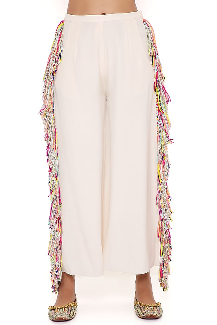 Stone Crepe Pant Set by Payal Singhal at Pernia's Pop Up Shop