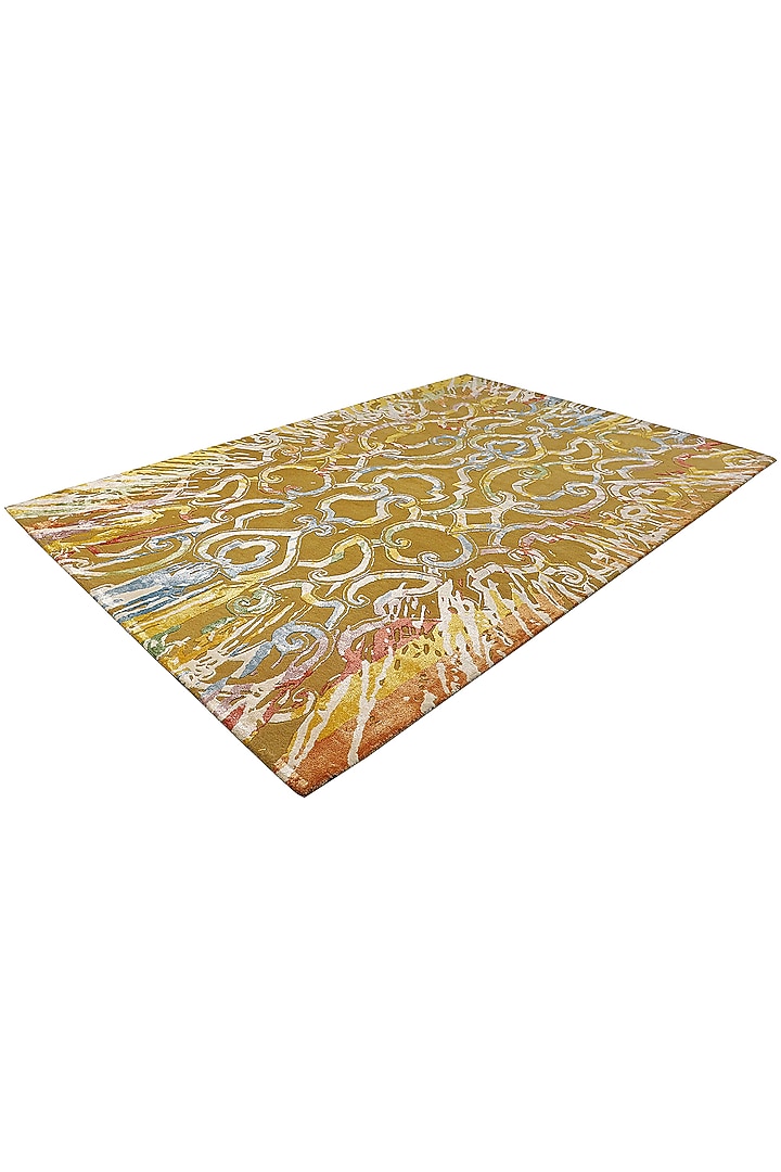 Multi-Colored Abstract Hand-Tufted Carpet by QAALEEN at Pernia's Pop Up Shop
