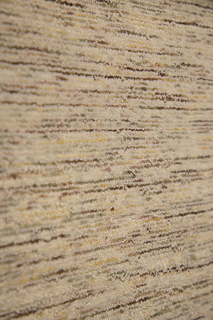 Cream Handcrafted Rug by QAALEEN at Pernia's Pop Up Shop