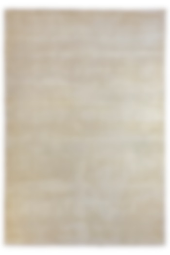 Cream Handcrafted Carpet by QAALEEN at Pernia's Pop Up Shop