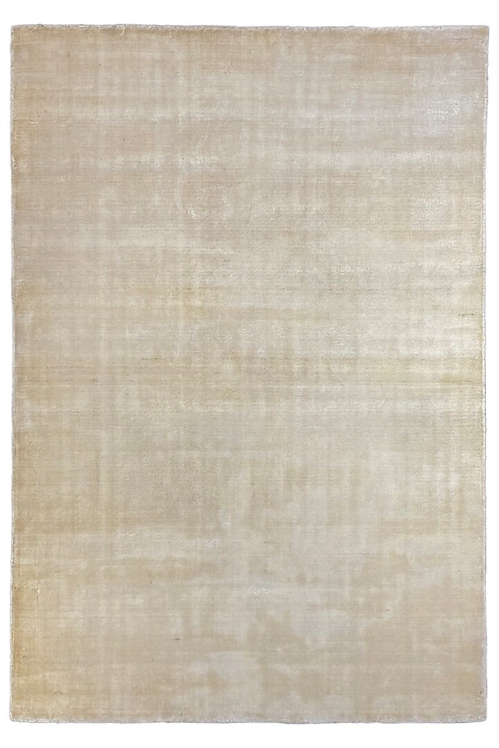 Cream Handcrafted Carpet by QAALEEN at Pernia's Pop Up Shop