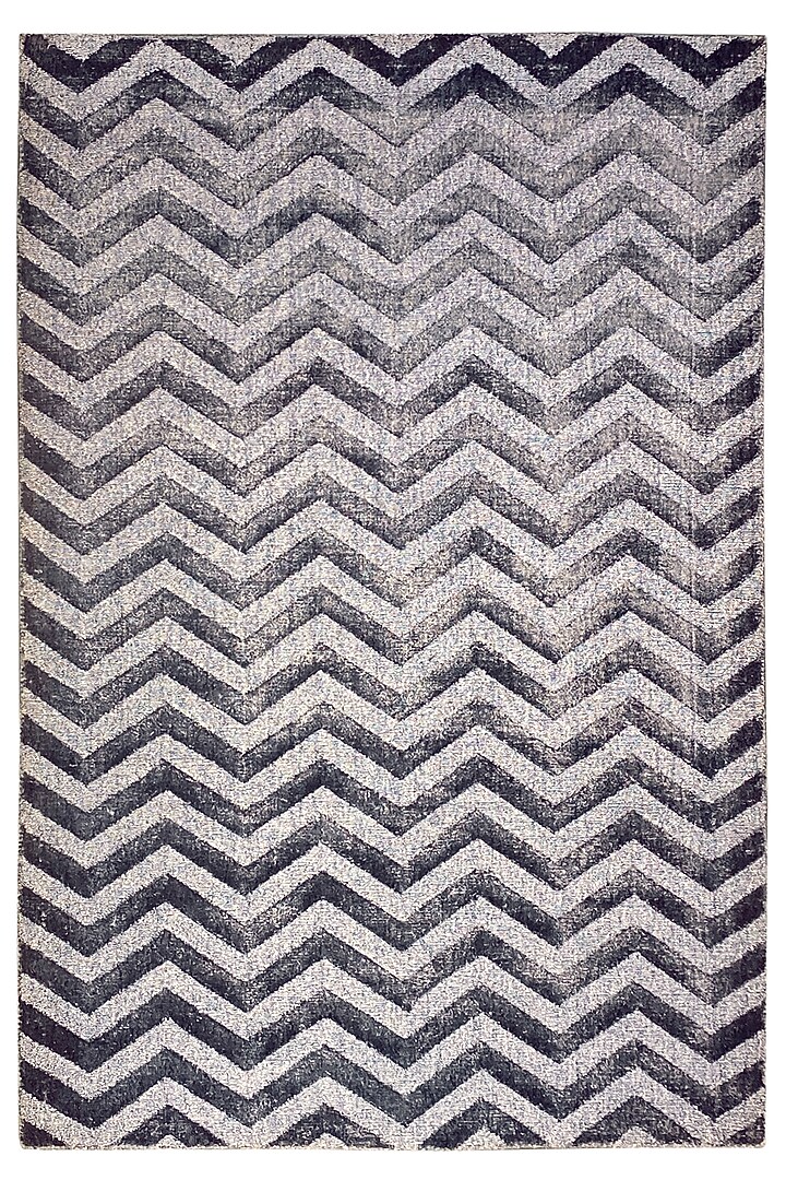 Indigo Handcrafted Rug by QAALEEN at Pernia's Pop Up Shop