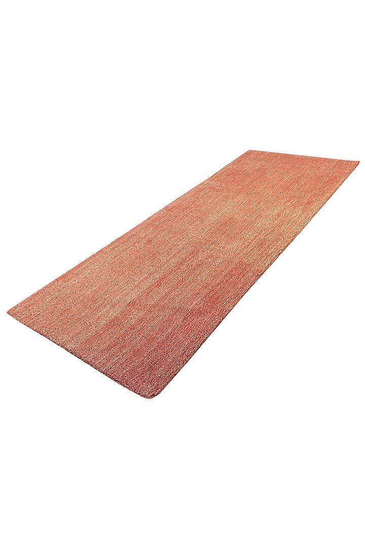 Rust Handcrafted Carpet by QAALEEN at Pernia's Pop Up Shop
