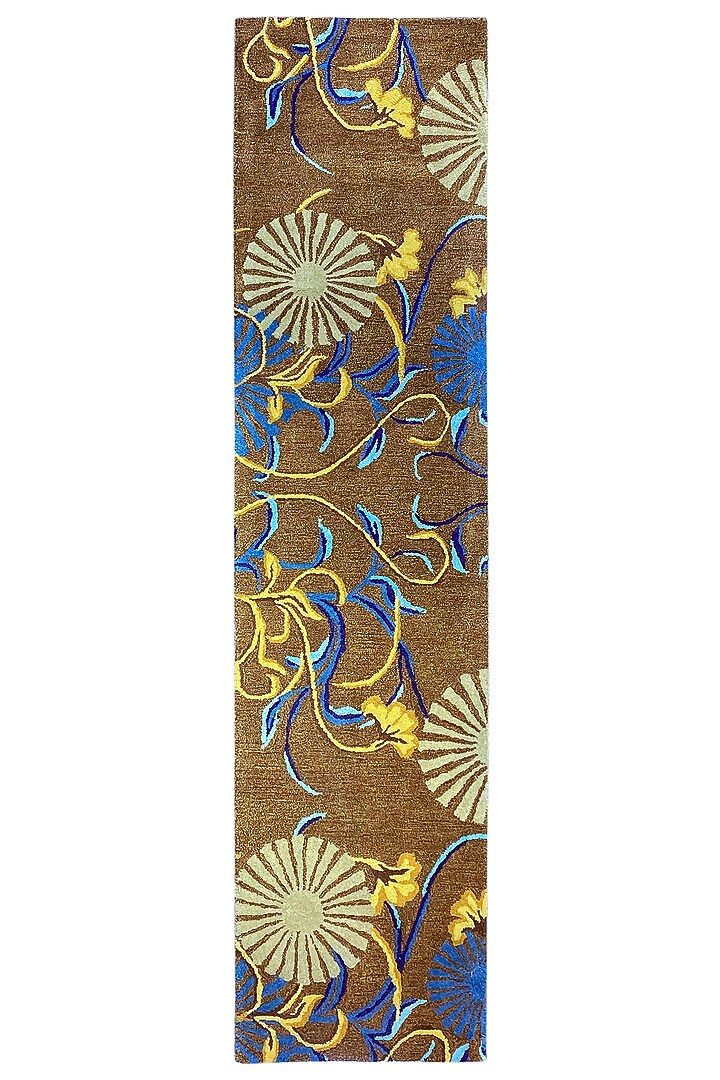 Multi-Colored Hand-Tufted Rug by QAALEEN at Pernia's Pop Up Shop