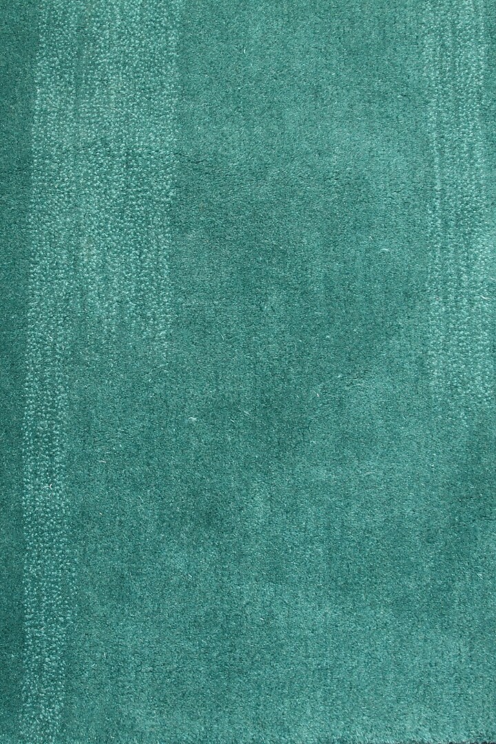 Aqua Blue Hand-Tufted Rug by QAALEEN at Pernia's Pop Up Shop