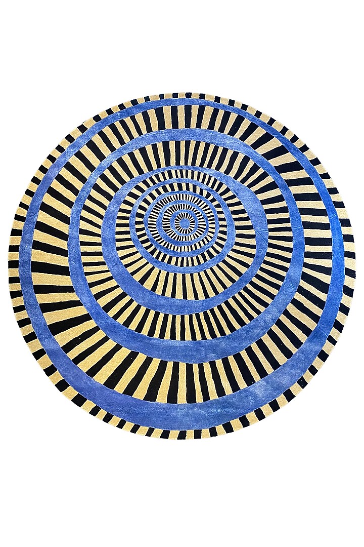 Multi-Colored Handcrafted Rug by QAALEEN at Pernia's Pop Up Shop