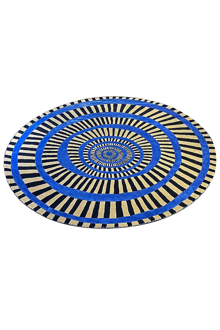 Multi-Colored Handcrafted Rug by QAALEEN at Pernia's Pop Up Shop