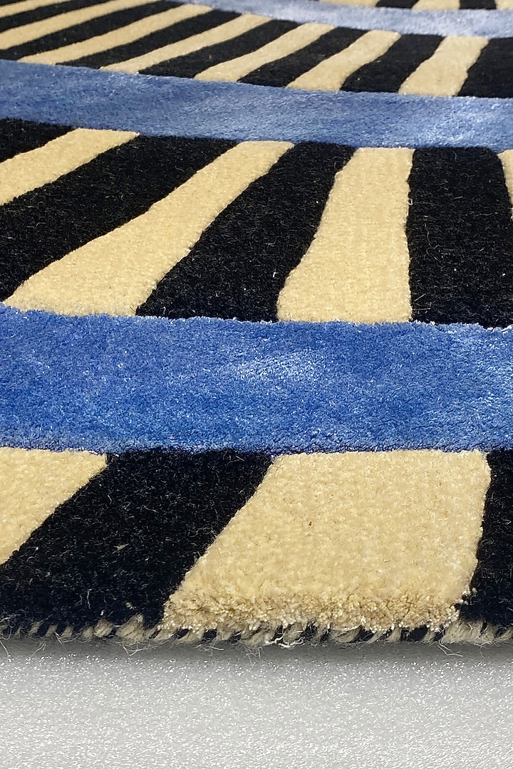 Multi-Colored Handcrafted Rug by QAALEEN at Pernia's Pop Up Shop