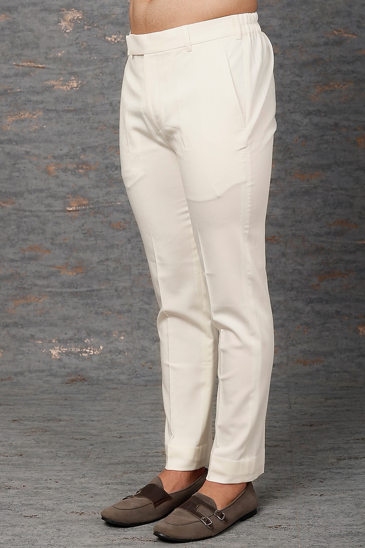 Onion Pink Embroidered Indo-Western Set by Qbik Men at Pernia's Pop Up Shop