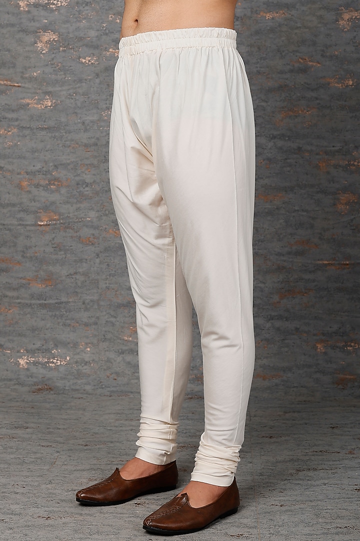 White Matka Cotton Nehru Jacket Set by Qbik Men at Pernia's Pop Up Shop
