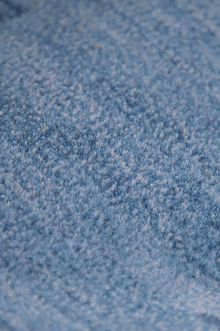 Blue Hand-Tufted Carpet by QAALEEN at Pernia's Pop Up Shop