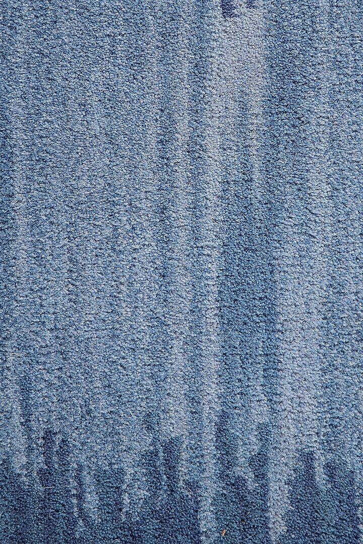 Blue Hand-Tufted Carpet by QAALEEN at Pernia's Pop Up Shop