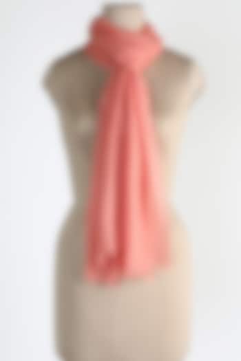 Coral Air Cashmere Shawl by Queenmark at Pernia's Pop Up Shop