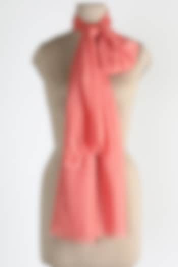 Coral Shawl In Air Cashmere by Queenmark at Pernia's Pop Up Shop