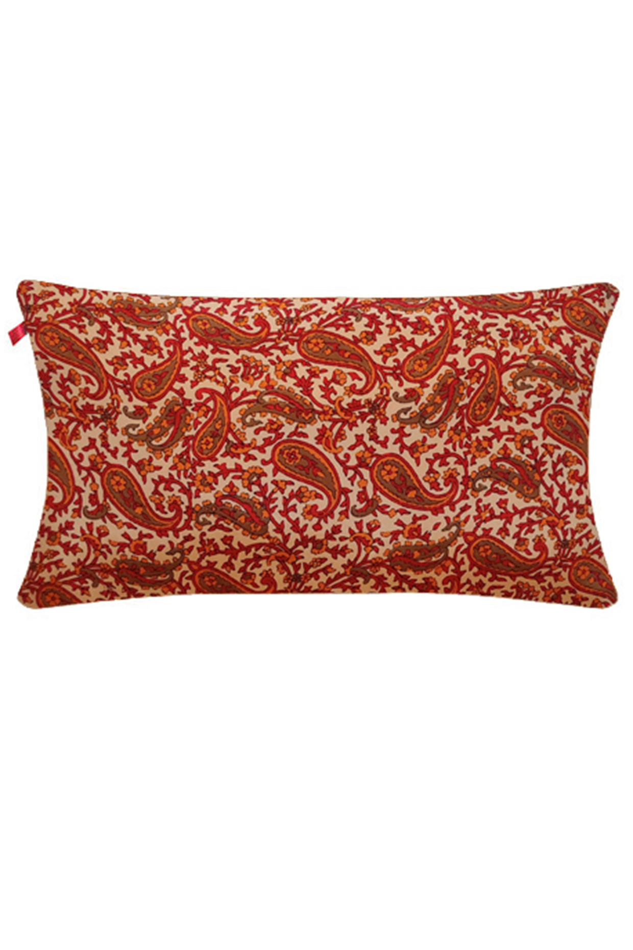 Ivory Cotton Silk Blend Cushion Cover by RAFFINEE at Pernia's Pop Up Shop