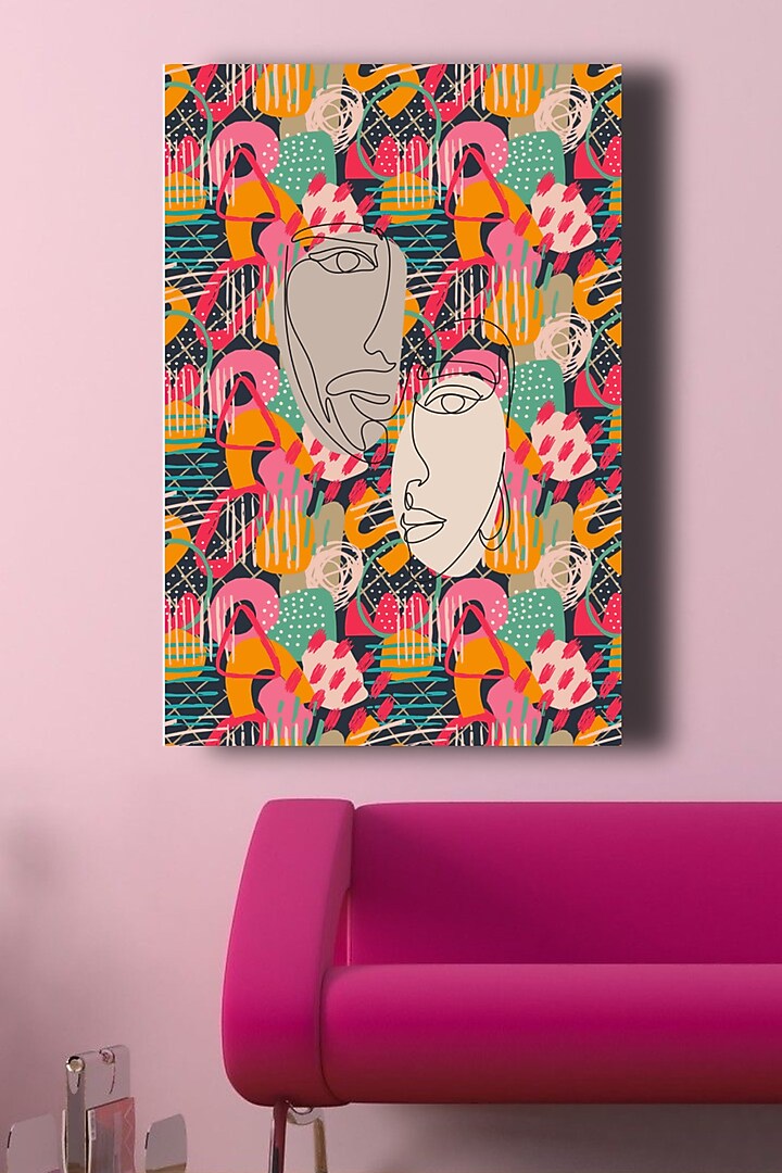 Multi-Colored Digital Wall Art by RAFFINEE at Pernia's Pop Up Shop
