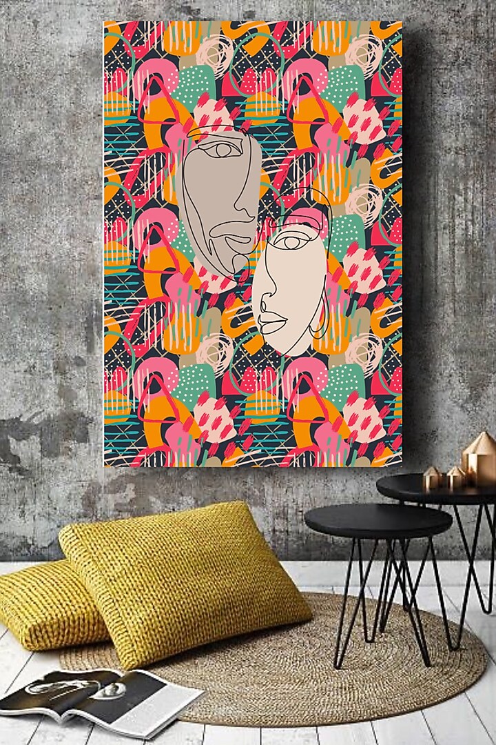 Multi-Colored Digital Wall Art by RAFFINEE at Pernia's Pop Up Shop