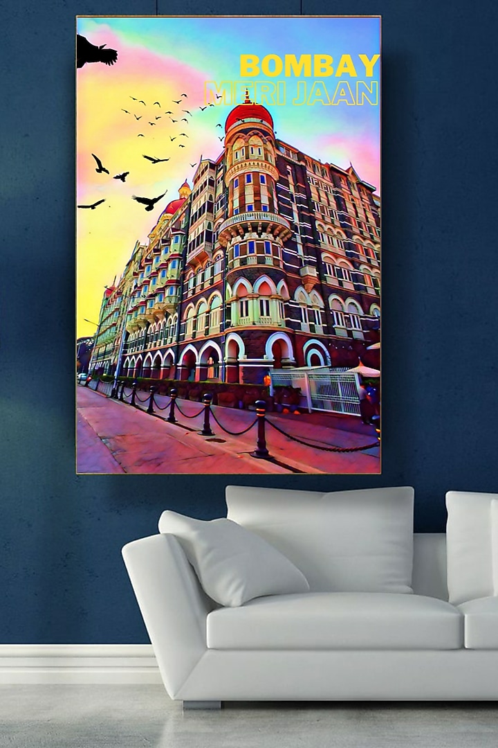 Multi-Colored Bombay Digital Wall Art by RAFFINEE at Pernia's Pop Up Shop