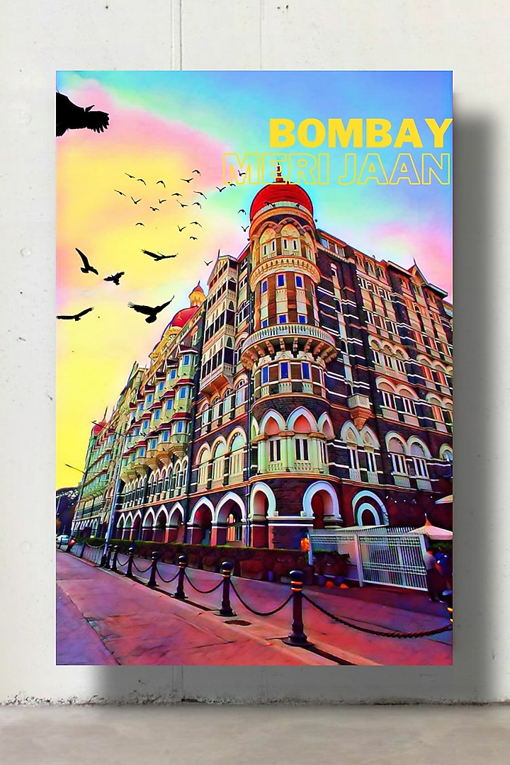Multi-Colored Bombay Digital Wall Art by RAFFINEE at Pernia's Pop Up Shop