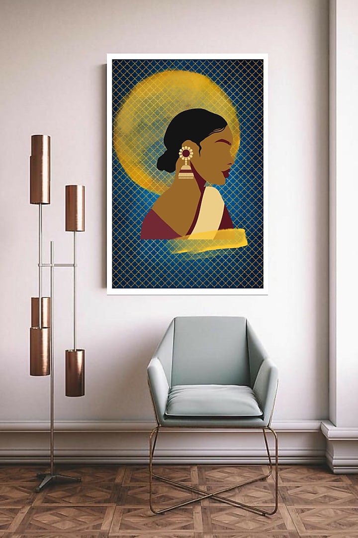 Multi-Colored Morden Women Contemporary Digital Wall Art by RAFFINEE at Pernia's Pop Up Shop