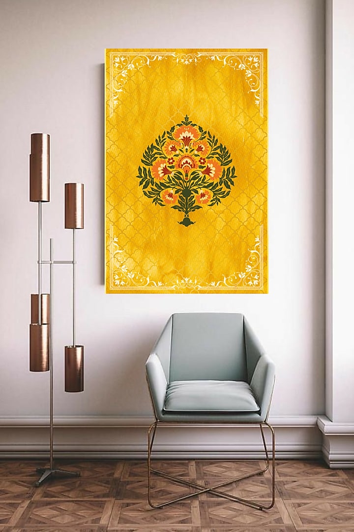 Multi-Colored Indian Contemporary Digital Wall Art by RAFFINEE