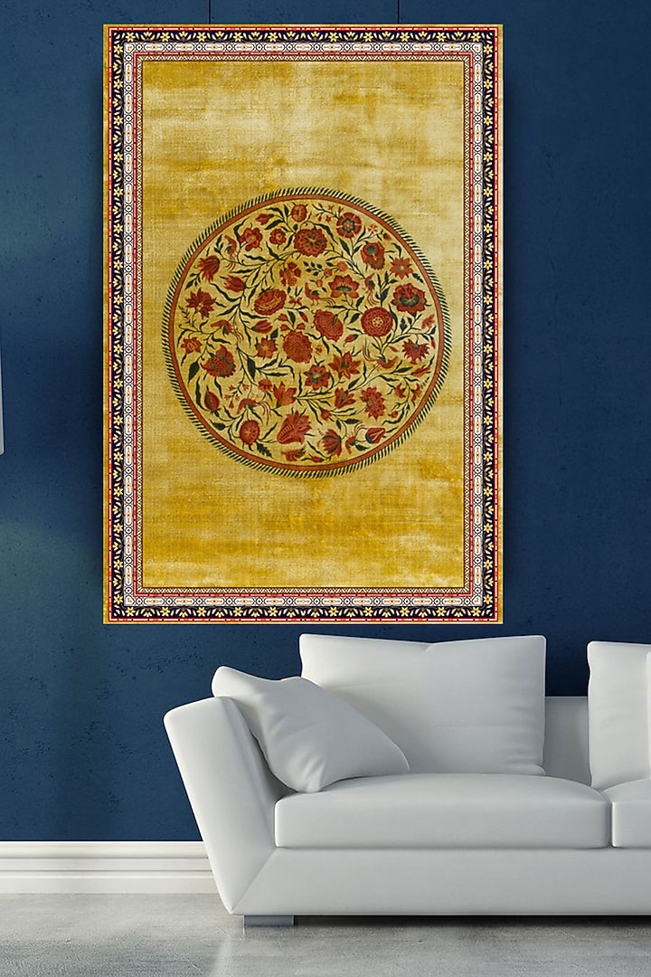 Multi-Coloured Mandala Digital Wall Art by RAFFINEE at Pernia's Pop Up Shop