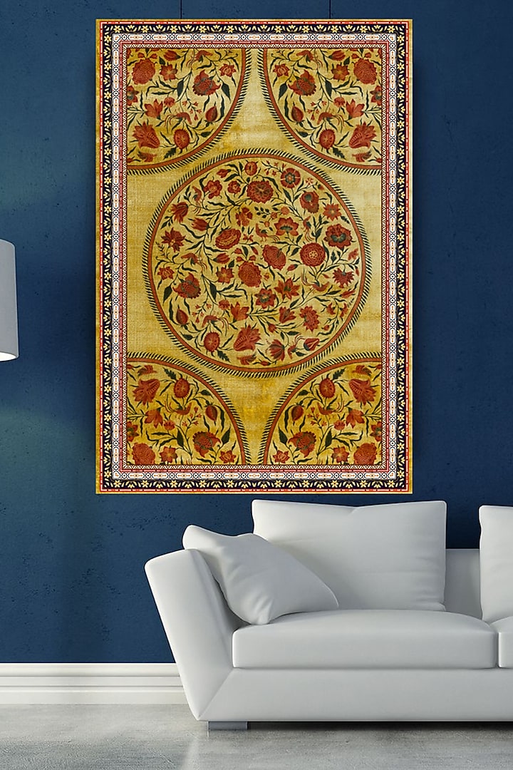Multi-Coloured Mandala Wall Art by RAFFINEE