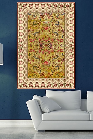 Multi-Coloured Mandala Pichwai Wall Art by RAFFINEE