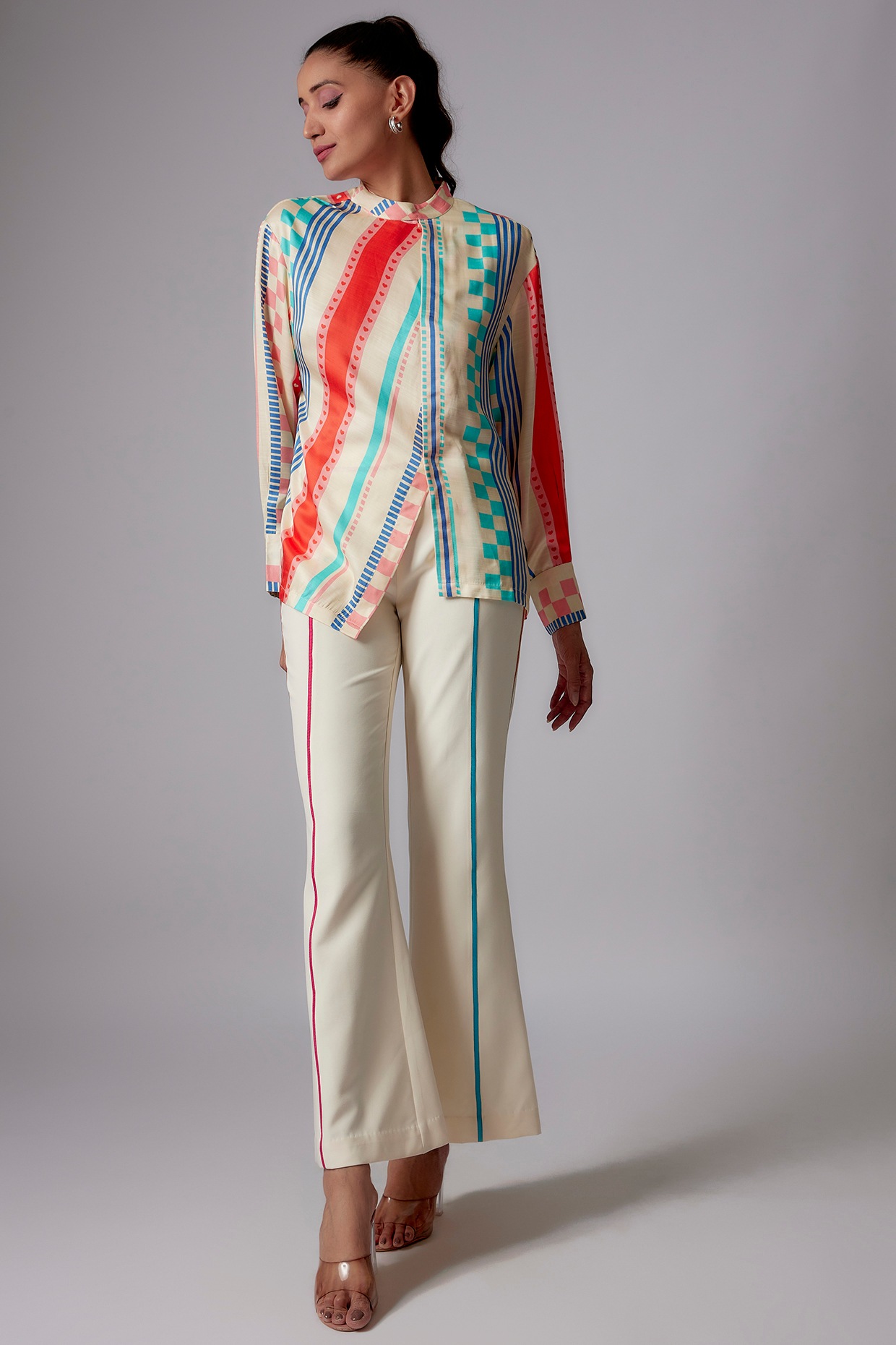 Zara Hippie Floral Bell Bottom Botany Pant… | Bell bottoms, Clothes design,  Formal dresses long