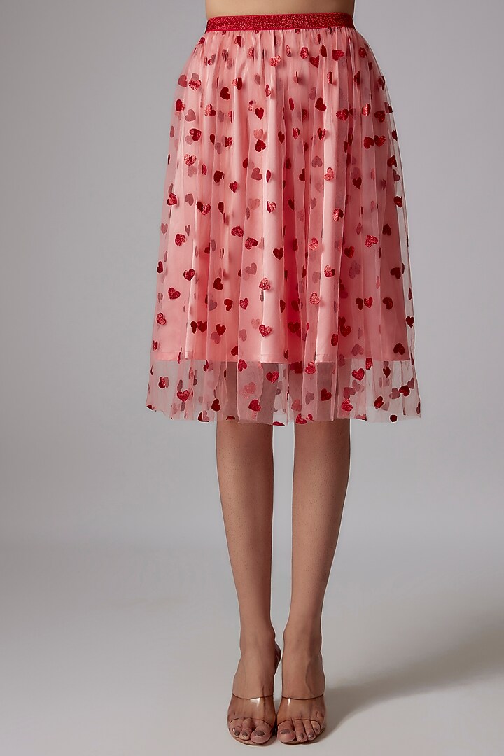 Pink Net Skirt by RADKA at Pernia's Pop Up Shop