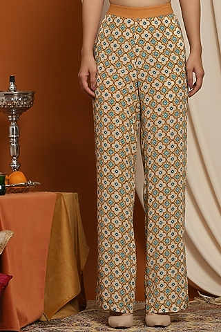 Medallion Printed Pant by RADKA