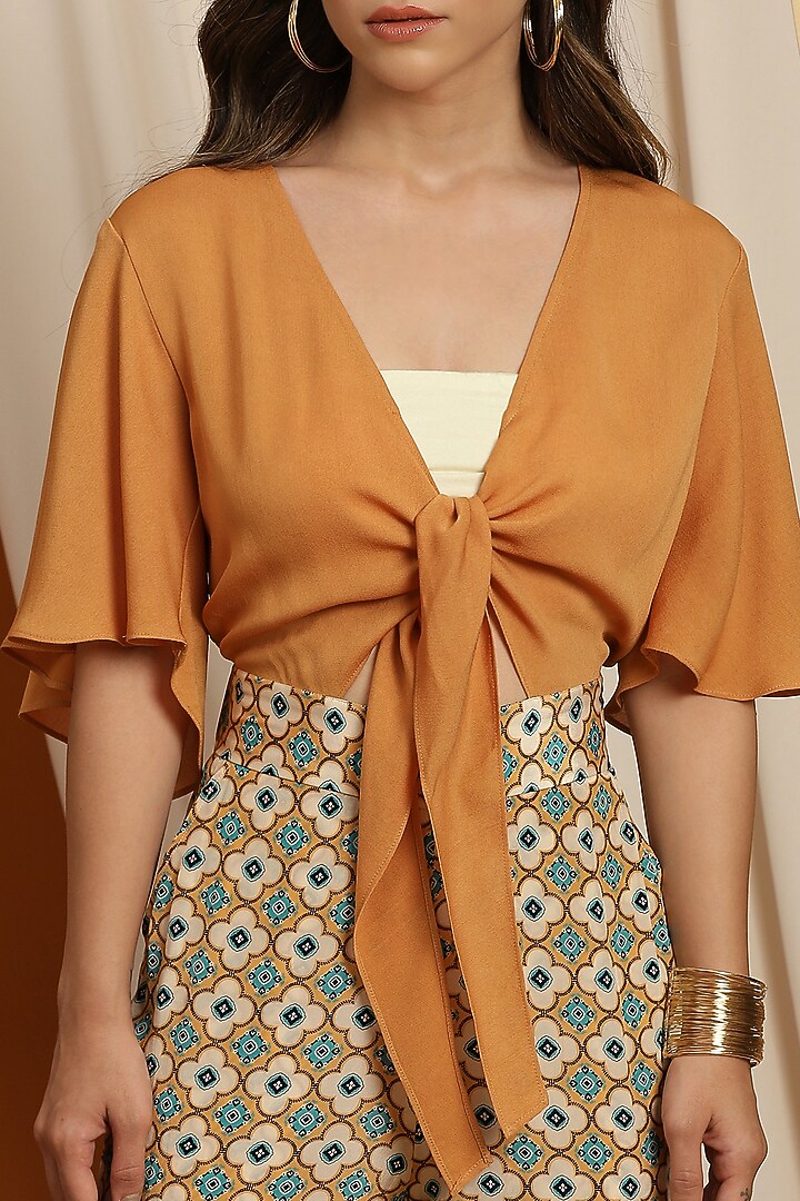 Medallion Silk Crepe Jumpsuit by RADKA at Pernia's Pop Up Shop