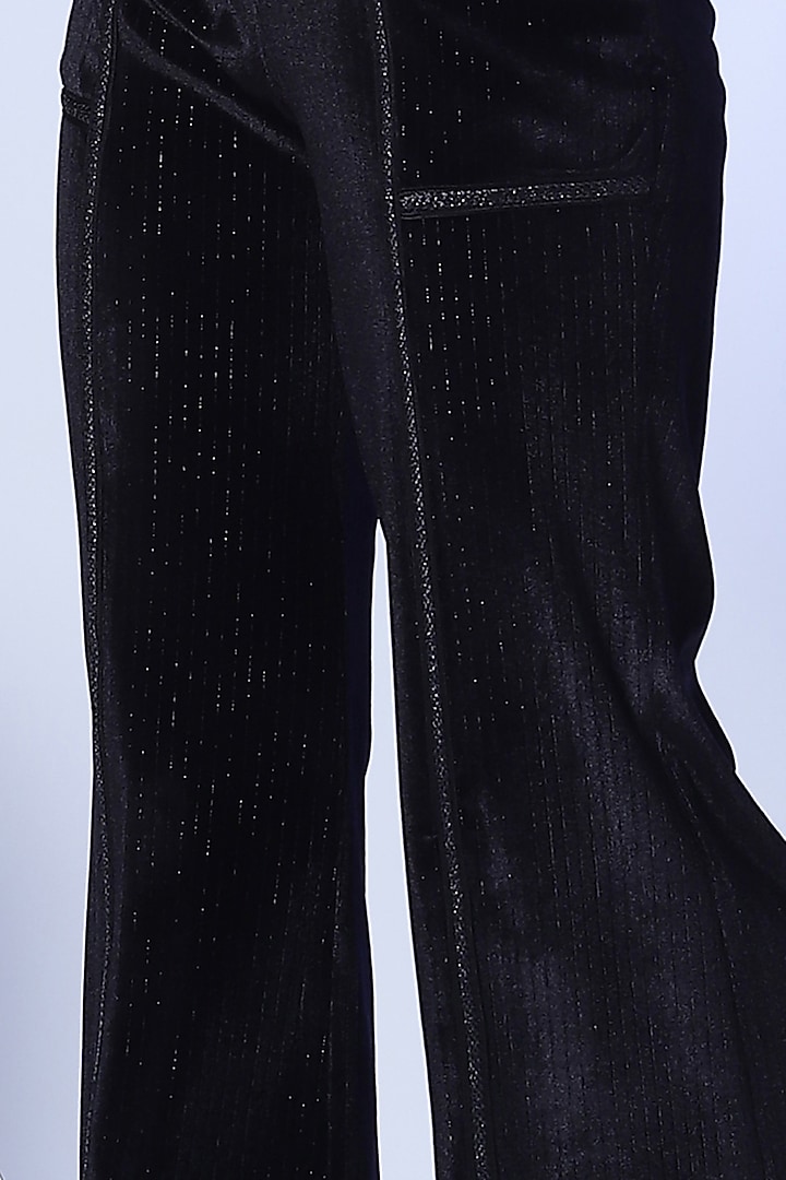 Black Wide-Legged Pants by RADKA at Pernia's Pop Up Shop