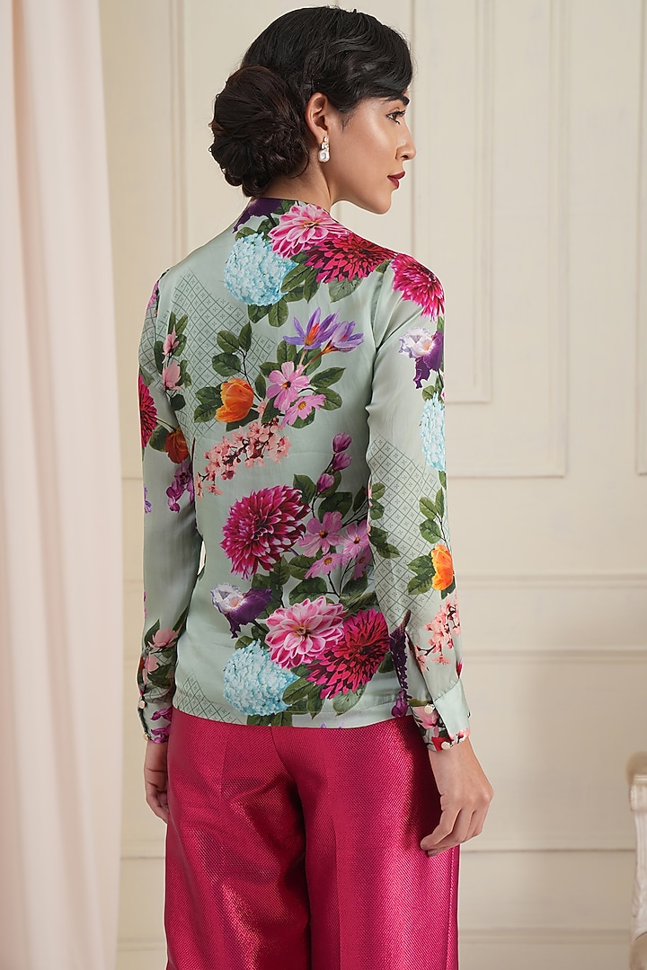 Pista Floral Printed Top by RADKA at Pernia's Pop Up Shop